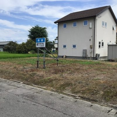 胎内市 西条  売地