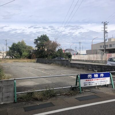 胎内市東本町 売地